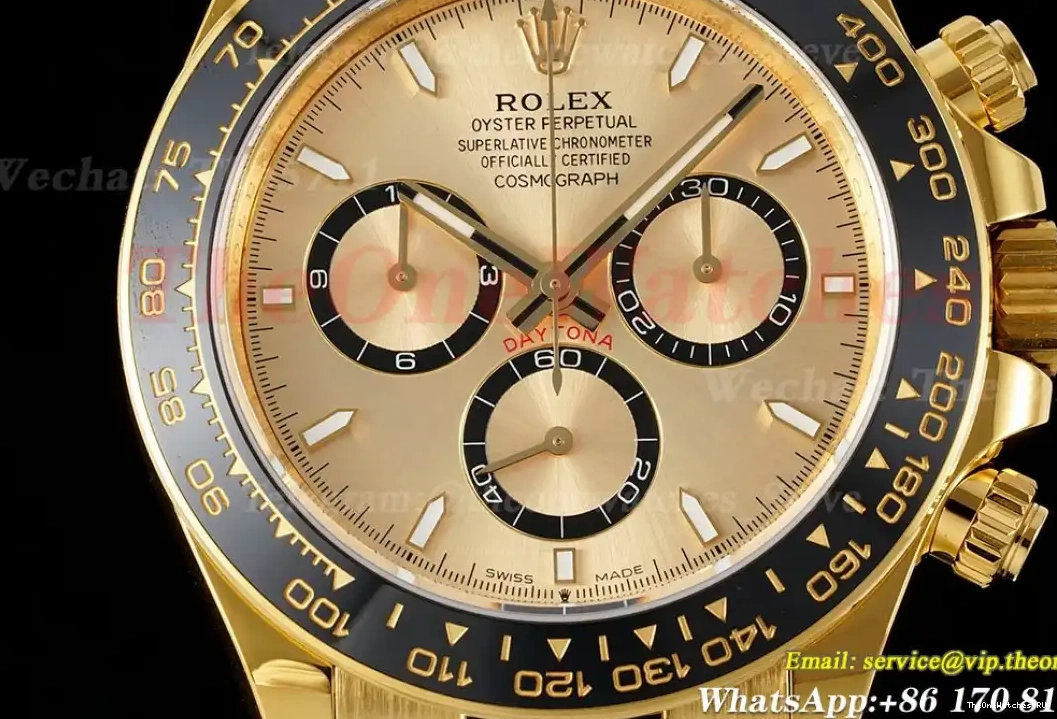RU Heavy Daytona SH4131 Dial APS 126518 Clone(Tungsten Super 40mm Gold Version) YG 0331